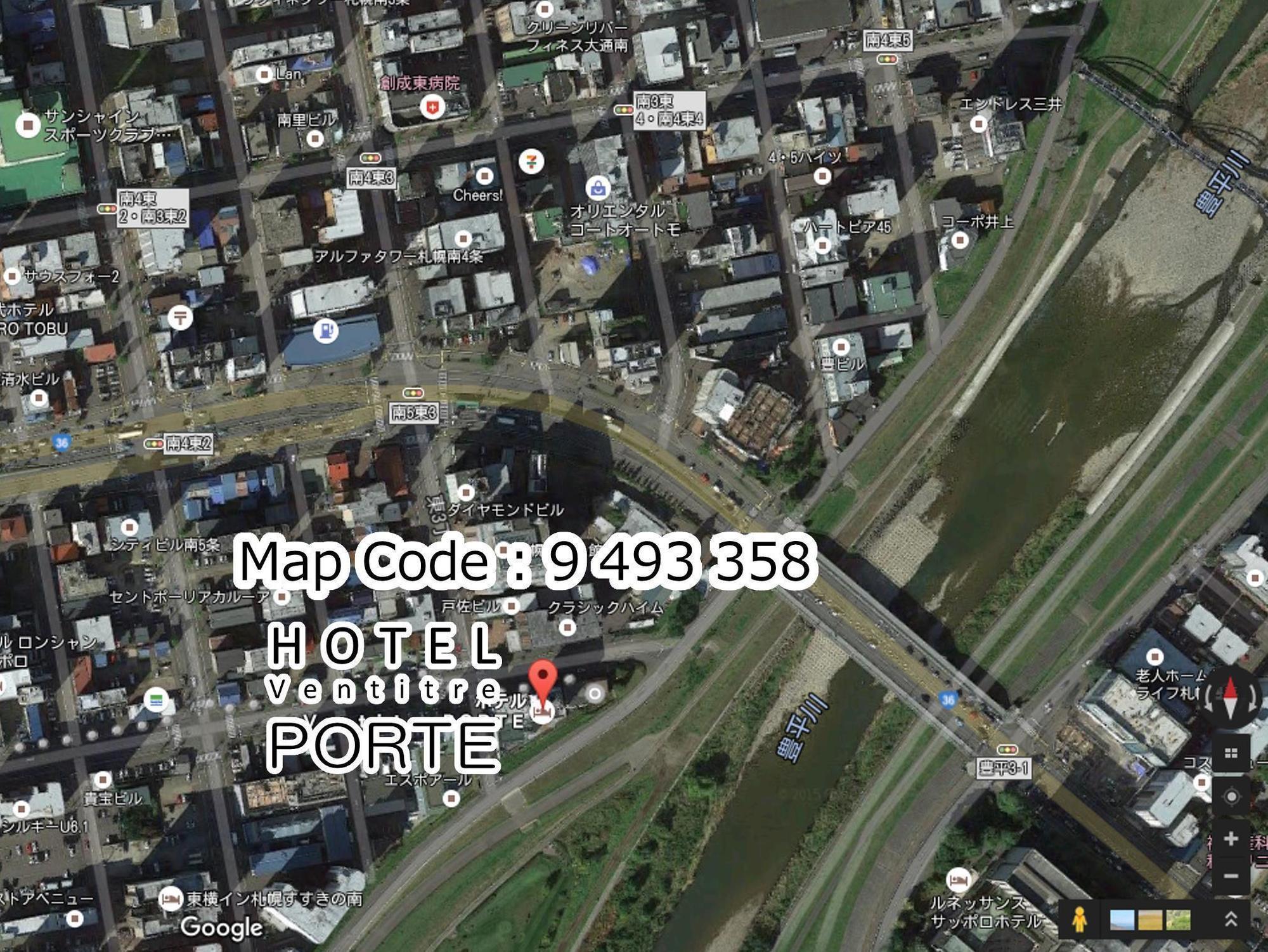 Hotel Porte Szapporo Kültér fotó